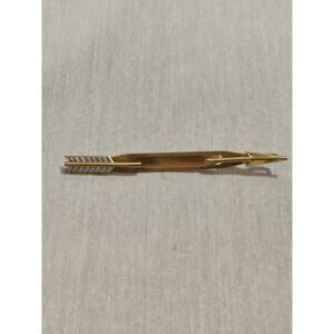 Vintage Swank Arrow Gold Tone Tie Clip/Tie Bar~Signed Back~Approx. 3.5"